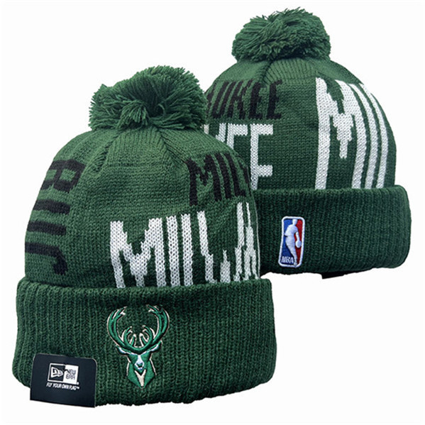 Milwaukee Bucks Knit Hats 0032